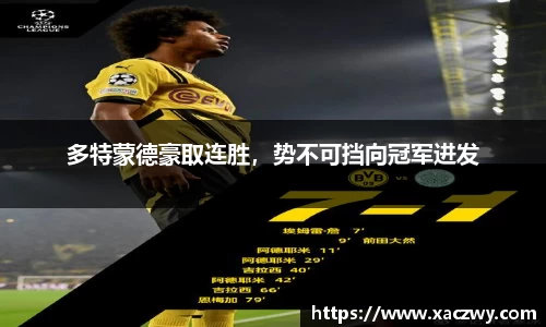 多特蒙德豪取连胜，势不可挡向冠军进发