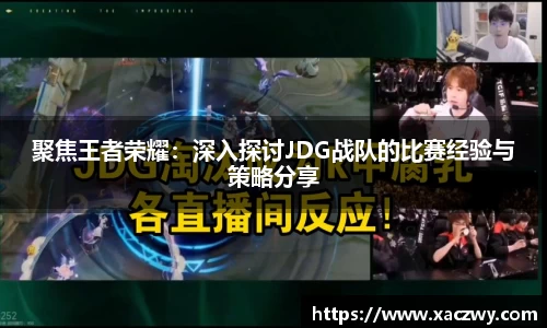 聚焦王者荣耀：深入探讨JDG战队的比赛经验与策略分享