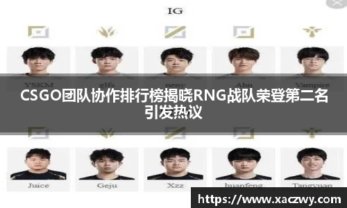 CSGO团队协作排行榜揭晓RNG战队荣登第二名引发热议