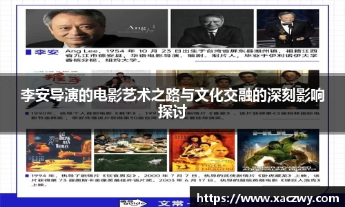 李安导演的电影艺术之路与文化交融的深刻影响探讨